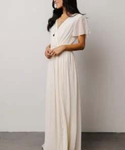 Kristina Maxi Dress | Ivory Dresses