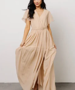 Kristina Maxi Dress | Natural Dresses