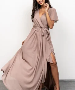 Kristina Maxi Dress | Taupe 14 Kristina Maxi Dress | Taupe