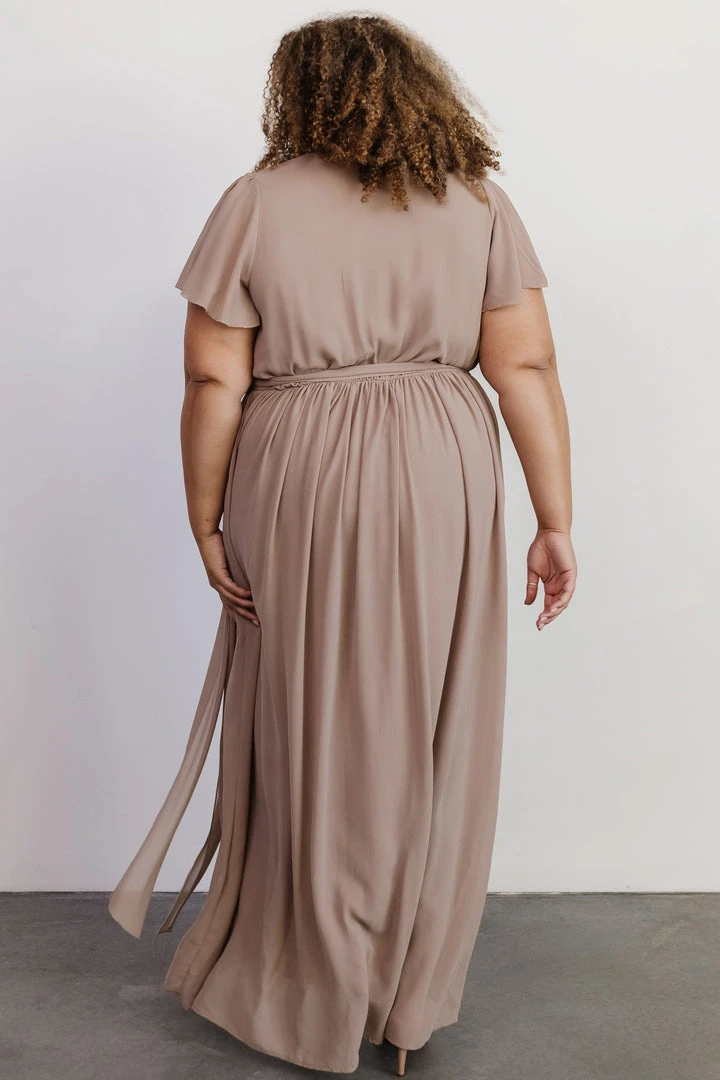 Kristina Maxi Dress | Taupe 10 Kristina Maxi Dress | Taupe