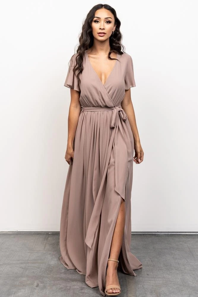 Kristina Maxi Dress | Taupe 8 Kristina Maxi Dress | Taupe