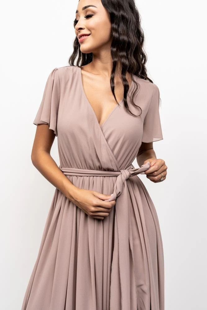 Kristina Maxi Dress | Taupe 6 Kristina Maxi Dress | Taupe