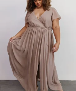 Kristina Maxi Dress | Taupe 15 Kristina Maxi Dress | Taupe