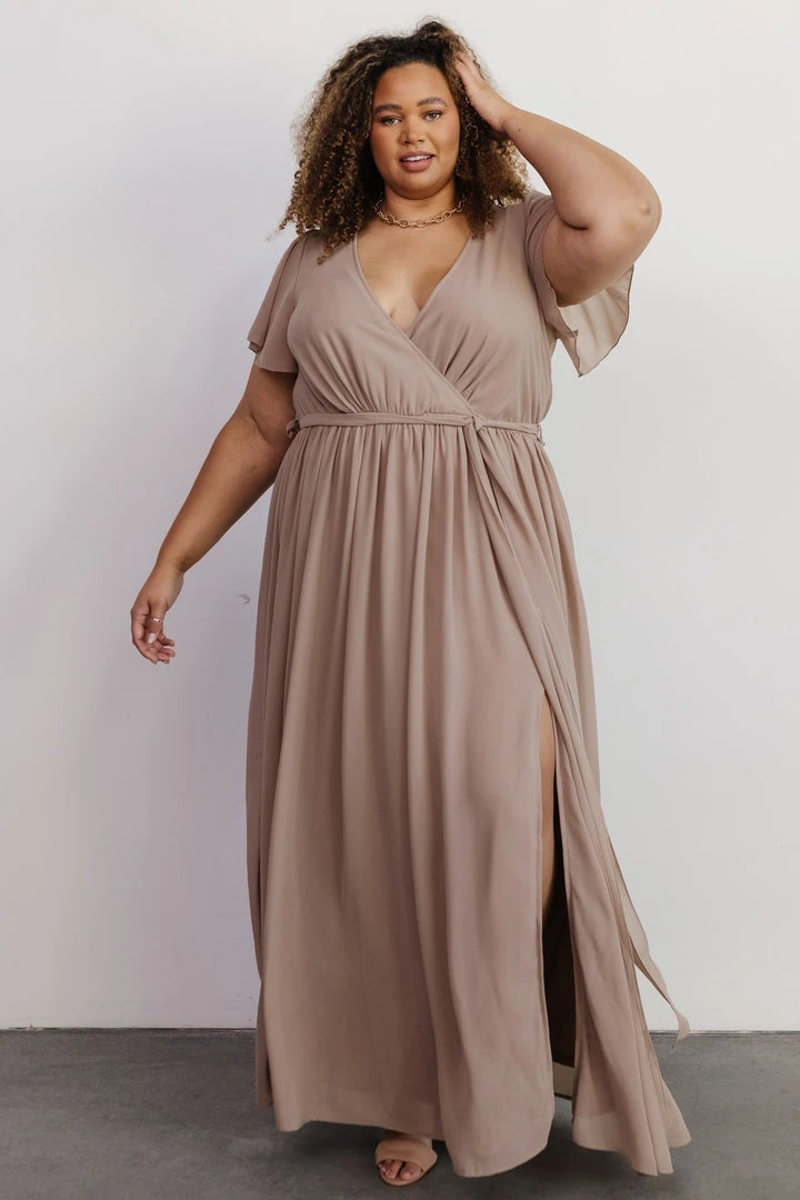 Kristina Maxi Dress | Taupe 9 Kristina Maxi Dress | Taupe