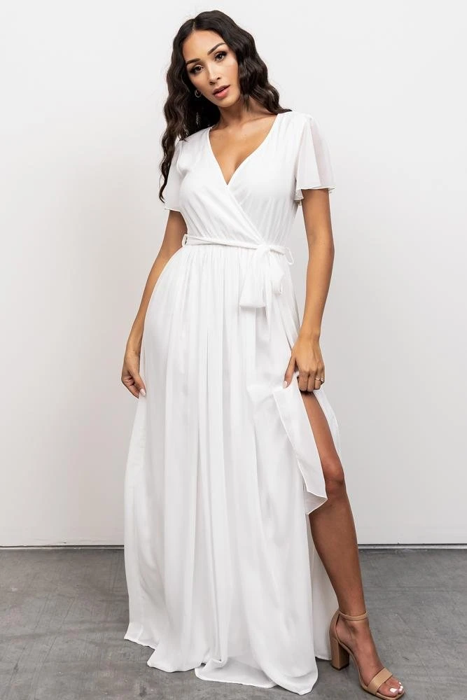 Dresses Kristina Maxi Dress | White 3 Dresses Kristina Maxi Dress | White