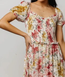 BB Custom Dresses Larissa Maxi Dress | Berry And Golden Floral 15 BB Custom Dresses Larissa Maxi Dress | Berry And Golden Floral