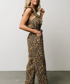 HAY Boho Lauretta Jumpsuit | Orange Floral