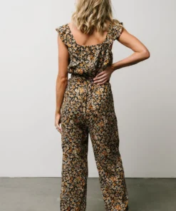 HAY Boho Lauretta Jumpsuit | Orange Floral