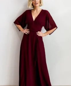 Soi Lilly Wrap Maxi Dress | Burgundy Dresses 13 Soi Lilly Wrap Maxi Dress | Burgundy Dresses