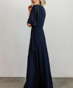 Soi Lilly Wrap Maxi Dress | Navy Dresses 12 Soi Lilly Wrap Maxi Dress | Navy Dresses
