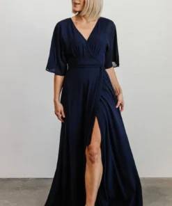 Soi Lilly Wrap Maxi Dress | Navy Dresses 11 Soi Lilly Wrap Maxi Dress | Navy Dresses