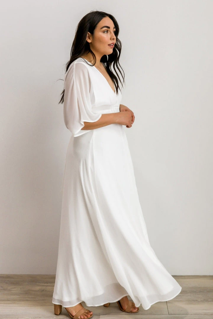 Soi Lilly Wrap Maxi Dress | Off White Dresses 5 Soi Lilly Wrap Maxi Dress | Off White Dresses