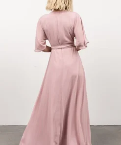 Soi Lilly Wrap Maxi Dress | Pink