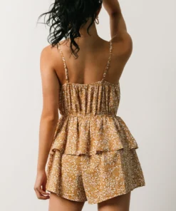 HAY Lorenzo Romper | Mustard Print Boho 16 HAY Lorenzo Romper | Mustard Print Boho