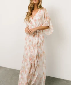 BB Custom Luca Jacquard Kimono Maxi Dress | Pastel Floral Dresses 24 BB Custom Luca Jacquard Kimono Maxi Dress | Pastel Floral Dresses