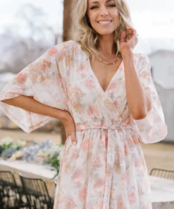 BB Custom Luca Jacquard Kimono Maxi Dress | Pastel Floral Dresses 21 BB Custom Luca Jacquard Kimono Maxi Dress | Pastel Floral Dresses