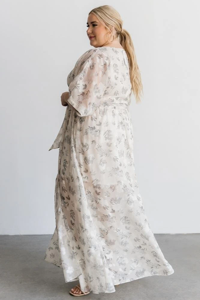 BB Custom Dresses Luca Jacquard Kimono Maxi Dress | Sage 16 BB Custom Dresses Luca Jacquard Kimono Maxi Dress | Sage