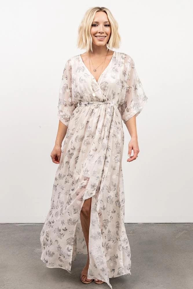 BB Custom Dresses Luca Jacquard Kimono Maxi Dress | Sage 6 BB Custom Dresses Luca Jacquard Kimono Maxi Dress | Sage