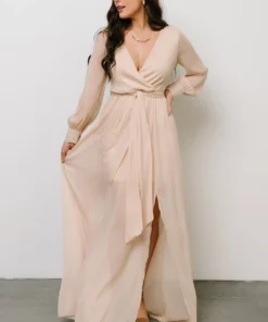 RR Dresses Luna Sparkle Maxi Dress | Champagne 15 RR Dresses Luna Sparkle Maxi Dress | Champagne