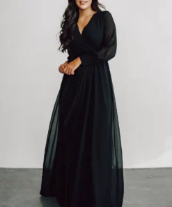 RR Lydia Maxi Dress | Black 13 RR Lydia Maxi Dress | Black