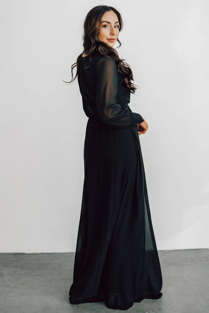 RR Lydia Maxi Dress | Black 4 RR Lydia Maxi Dress | Black