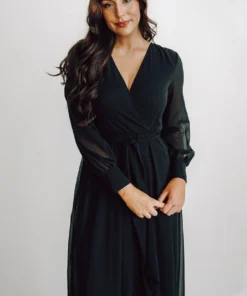 RR Lydia Maxi Dress | Black