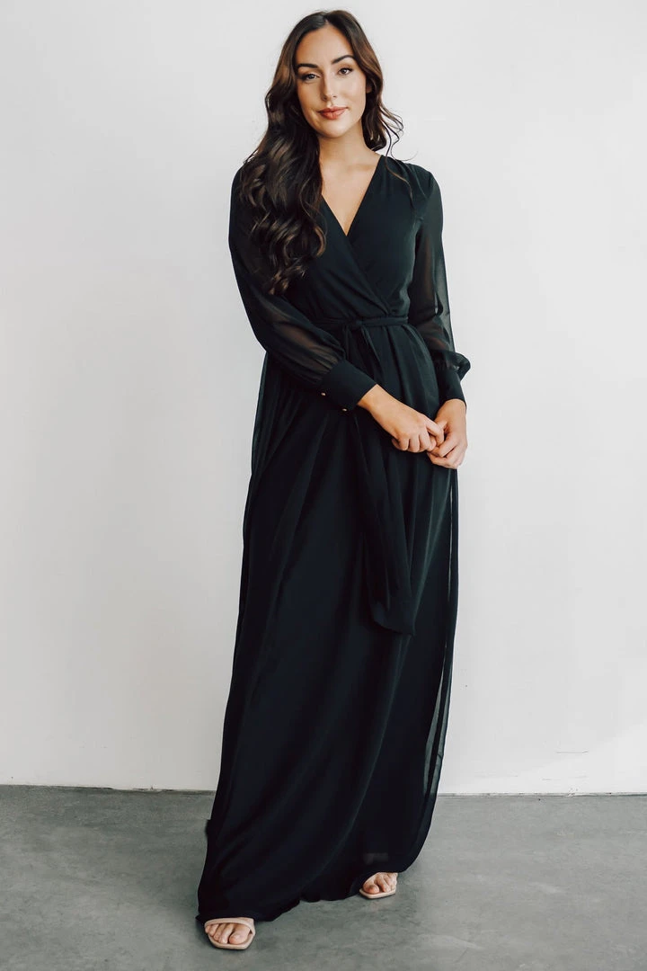 RR Lydia Maxi Dress | Black 5 RR Lydia Maxi Dress | Black