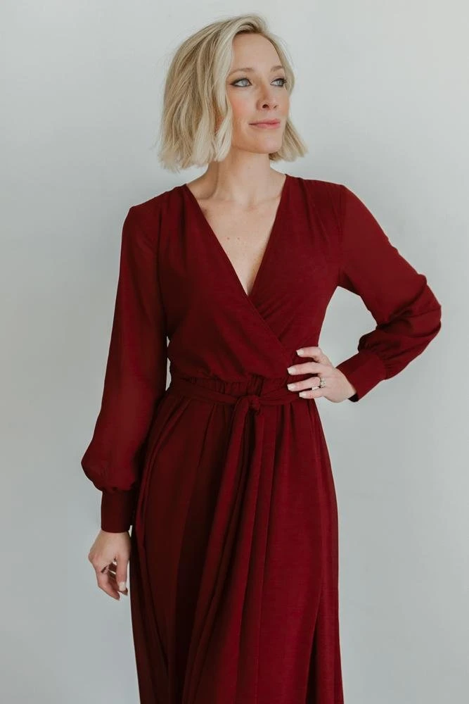 RR Lydia Maxi Dress | Burgundy 5 RR Lydia Maxi Dress | Burgundy