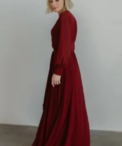 RR Lydia Maxi Dress | Burgundy 12 RR Lydia Maxi Dress | Burgundy