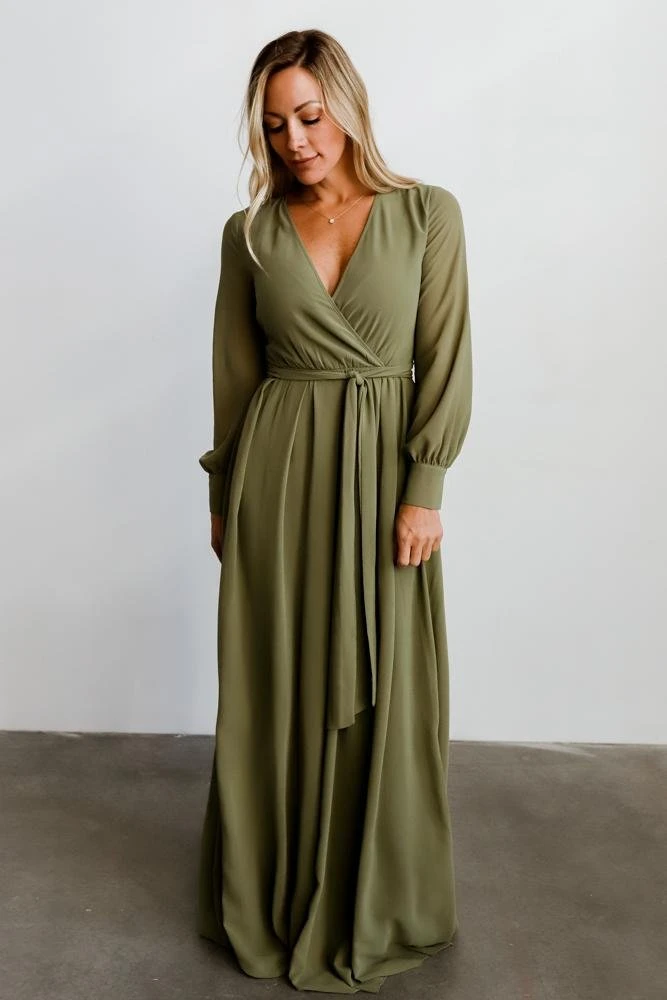 RR Lydia Maxi Dress | Dusty Olive Dresses 5 RR Lydia Maxi Dress | Dusty Olive Dresses