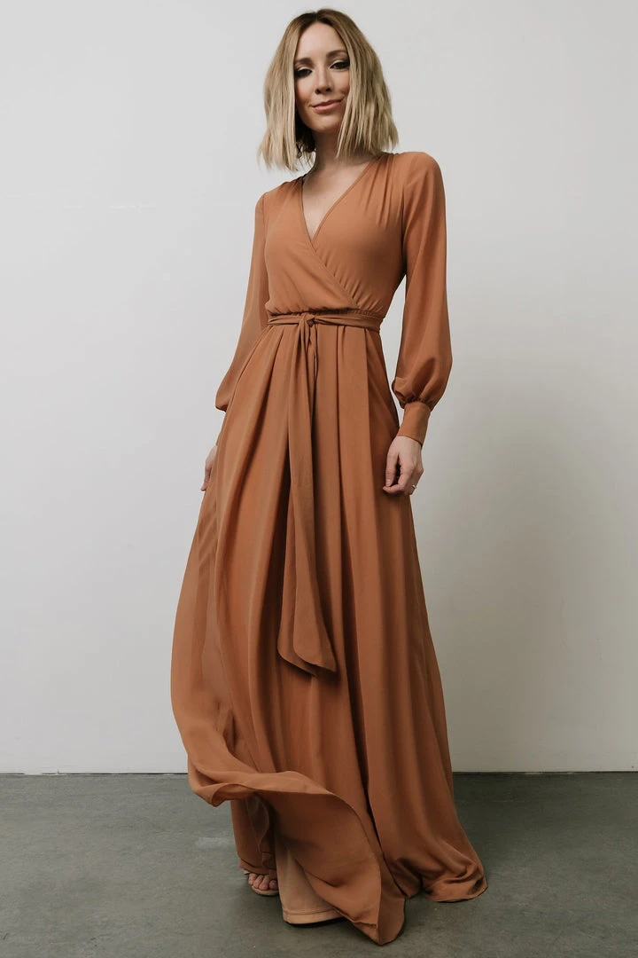 RR Lydia Maxi Dress | Light Copper 9 RR Lydia Maxi Dress | Light Copper