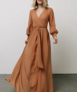 RR Lydia Maxi Dress | Light Copper