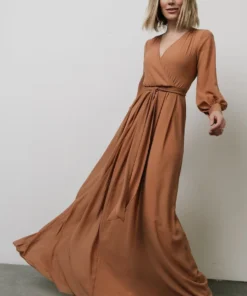RR Lydia Maxi Dress | Light Copper 12 RR Lydia Maxi Dress | Light Copper