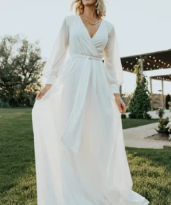 RR Lydia Maxi Dress | Off White