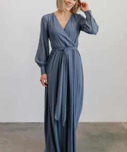 RR Dresses Lydia Maxi Dress | Slate Blue