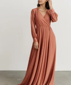 RR Lydia Maxi Dress | Dusty Clay