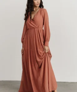 RR Lydia Maxi Dress | Dusty Clay