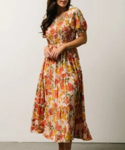 POL Dresses Madrid Smocked Dress | Multi Floral