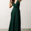 Soi Marjorie Maxi Gown | Hunter Green Dresses