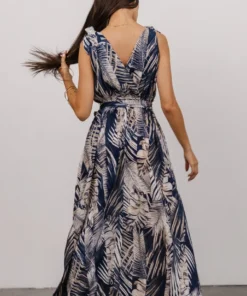 DD Marley Maxi Dress | Navy Print Dresses