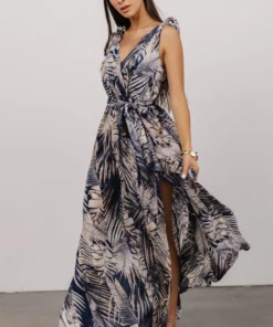 DD Marley Maxi Dress | Navy Print Dresses