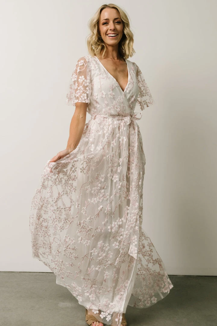 BB Custom Marseille Embossed Maxi Dress | Cherry Blossom Dresses 12 BB Custom Marseille Embossed Maxi Dress | Cherry Blossom Dresses