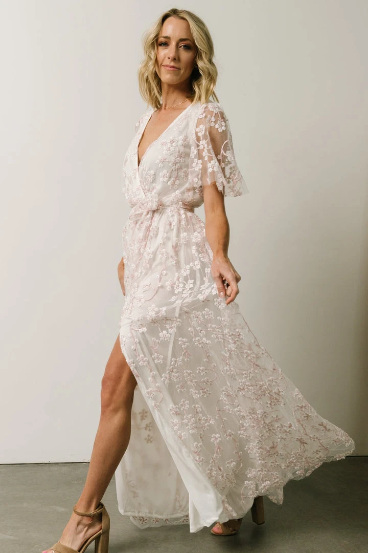 BB Custom Marseille Embossed Maxi Dress | Cherry Blossom Dresses 2 BB Custom Marseille Embossed Maxi Dress | Cherry Blossom Dresses