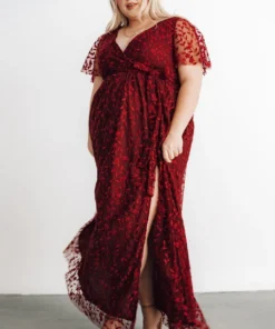 BB Custom Marseille Embossed Maxi Dress | Mulberry Dresses