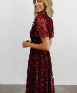 BB Custom Marseille Embossed Maxi Dress | Mulberry Dresses