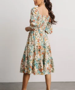 BB Custom Marta Smocked Midi Dress | Summer Floral Dresses 25 BB Custom Marta Smocked Midi Dress | Summer Floral Dresses