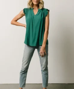 KA Mason Top | Lagoon