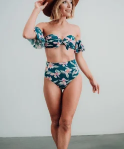 EN Miami Bikini Bottom | Topaz Floral Swim