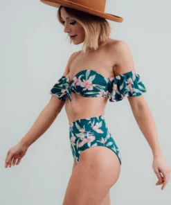 EN Miami Bikini Bottom | Topaz Floral Swim
