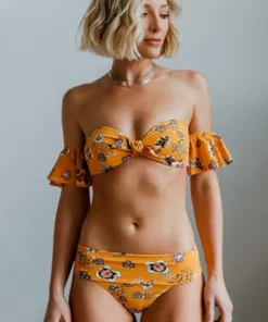 EN Miami Bikini Top | Yellow Floral 14 EN Miami Bikini Top | Yellow Floral